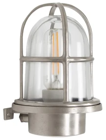 KS Verlichting bulleye wandlamp Caspian II Nikkel