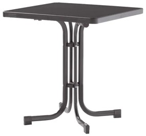 Sieger Boulevard vierkante klaptafel 70x70 cm. - Antraciet