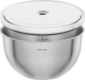 ZWILLING Fresh &amp; Save BOWLS Vacuümkom L / 24 cm, Roestvrij staal, Zilver - Fresh &amp; Save BOWLS - ZWILLING