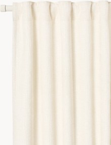 Ondoorzichtige meerband gordijn Karlin, B 280 cm