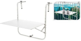 ProGarden Balkontafel matwit