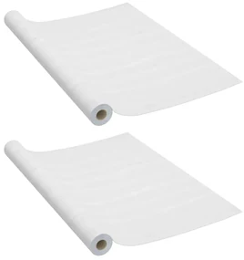vidaXL Meubelfolies zelfklevend 2 st 500x90 cm PVC withoutkleurig