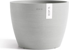 Ecopots bloempot Stockholm 40 - Rond - White Grey -Ø40 x H30 cm