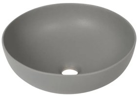 Plieger Round waskom - 38x38x13.6cm - mat grijs 1325003
