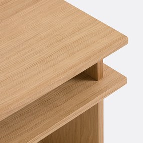 Eiken gefineerd bijzettafeltje, ABAC