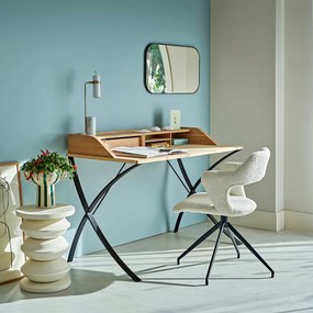 Bureau van eikenhout en eikenfineer, Epitre