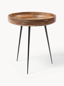 Ronde bijzettafel Bowl van mangohout