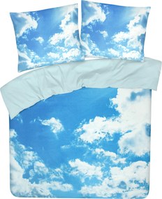 Dekbedovertrek My Design - 100% katoen - 200x200 -  in de wolken