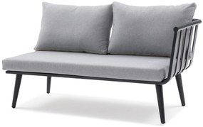 Hoek loungeset 5 personen Aluminium Grijs  De Laan Projects