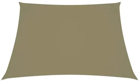 vidaXL Zonnescherm vierkant 7x7 m oxford stof beige