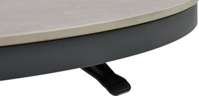 Tuintafel   90 cm  Grijs   Tivano in hoogte verstelbare