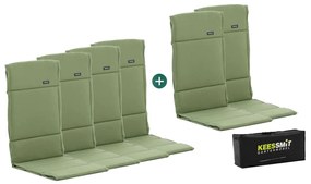 Dunne tuinkussen | Groen  | Dralon | Madison | 125x50cm | Kees Smit Tuinmeubelen