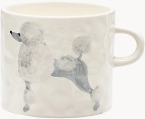 Handbeschilderde mok Poodle