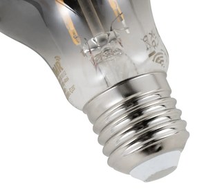 Set van 5 Smart E27 dimbare LED lampen A60 smoke 4.9W 150 lm 1800K