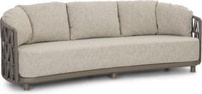 Stoel en Bank Loungeset 5 personen Rope Taupe  Santika Furniture Santika