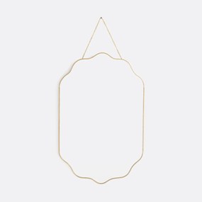 Spiegel in messing 35 x 55 cm, Uyova