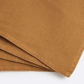 Set van 4 servetten van gewassen linnen Victorine