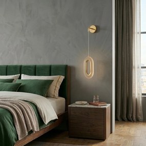 LED-WANDLAMP G172-W GOLD