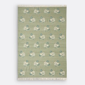 Vloerkleed in wol en katoen, Lysea