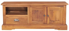 vidaXL Tv-meubel 100x30x40 cm massief teakhout