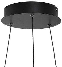 Design hanglamp zwart 3-staps dimbaar - Organico