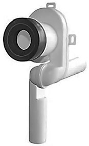 Sanigoods urinoir sifon horizontaal en verticaal