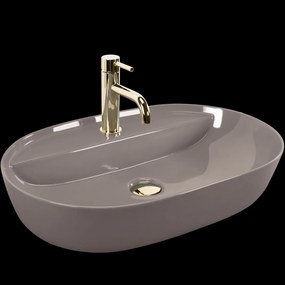 Opzetwastafel REA Aura 61 Beige Shiny