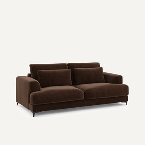 3-zits slaapbank fluweel chenille, Marsile