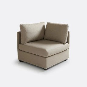 Hoekfauteuil, katoen, Robin