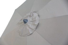 Camello Valerio Stokparasol M (excl. Voet) Aluminium Taupe