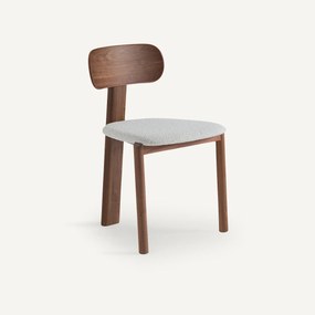 Stoel in bouclette, design E. Gallina, Marais