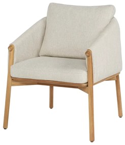 SUNS Bellano dining tuinstoel natural new teak - natural  gravel