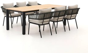 Hartman Winston 220cm dining tuinset 7-delig stapelbaar
