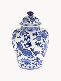 Porseleinen vaas Annabelle met deksel, H 26 cm