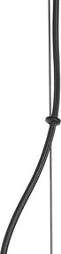 Moderne hanglamp zwart 8-lichts - Osprey