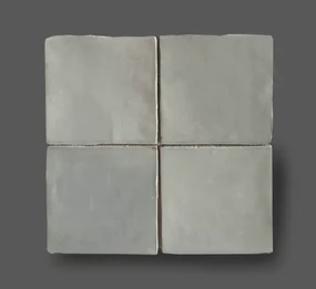 Hoogglans Wandtegel 13x13 Cm Licht Grijs A134