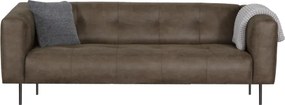 3 zitsbank - Almada - leer Bull bruin 15