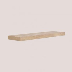 Wandplank In Mdf Jario Eikenhout & ↔︎ 90 Cm - Sklum
