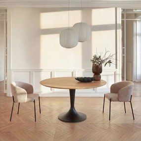 Rond tafelblad in eik, ø120 cm, Tirondo