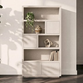Vakkenkast Taupe Eiken 120 Cm - 120x42x220cm.