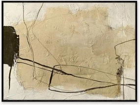 Handgeschilderd ingelijst canvas Art Cloudline