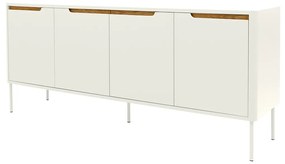 Tenzo Switch Mat Wit Dressoir Scandinavisch Design - 173x45x76cm.