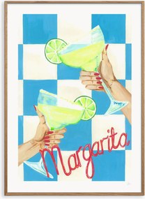 Ingelijste digitale print Margarita Art Print