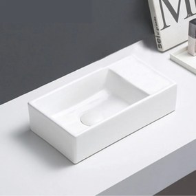 Lambini Designs Aigua fontein zonder kraangat wit glans