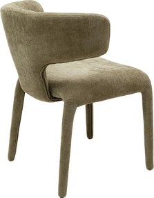 Kare Design Tobi Eetkamerstoel Stof Groen