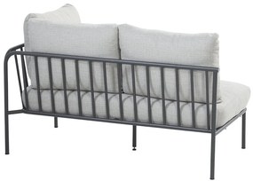 4 Seasons Outdoor Figaro 4-persoons loungebank Tuinbank   antraciet weerbestendig