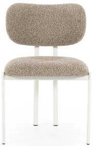 By-Boo Daybreak Scandinavische Eetkamerstoel Zonder Armleuning Bruin