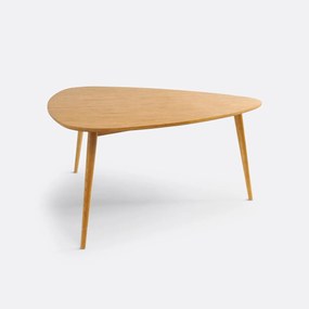 Eettafel, eik en fineer, 6 personen, QUILDA