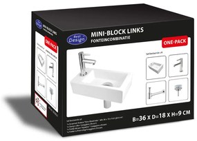 Best Design One Pack Mini Block links 36x18cm