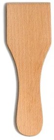 Spateltje recht, beukenhout, 13 cm